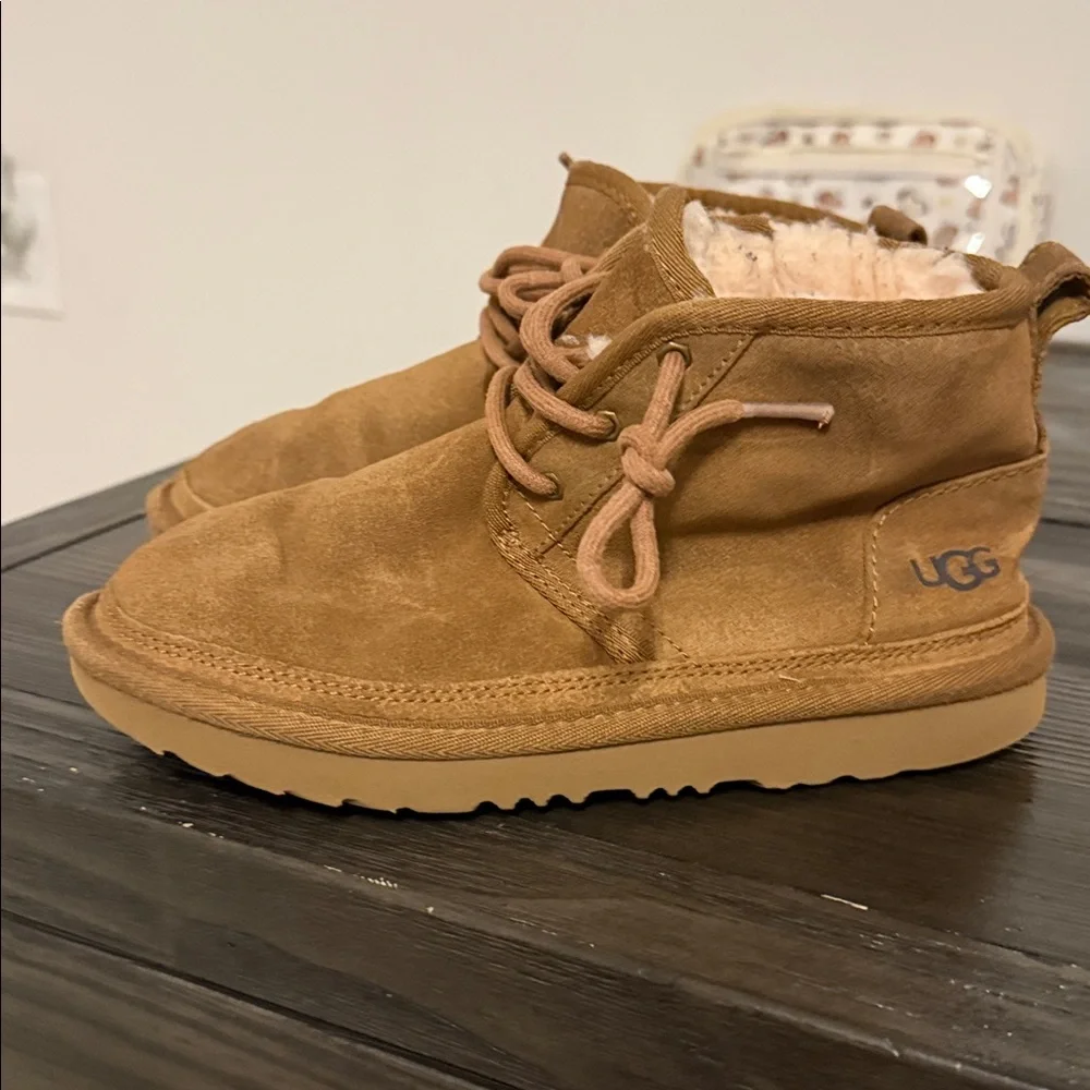 UGG Tan Suede Ankle Boots 2
